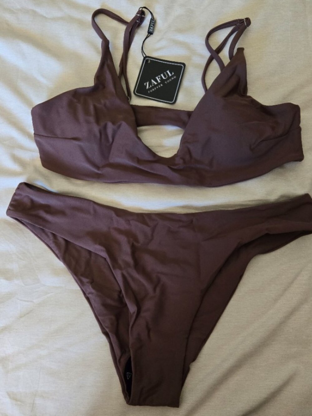 Brown bikini